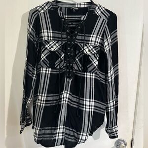 Express plaid shirt